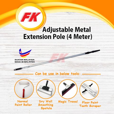 Adjustable Metal Extension Pole (4 Meter)_2