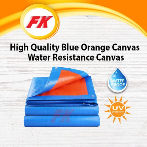 37.1 High Quality Blue Orange Canvas Water Resistance Canvas_1