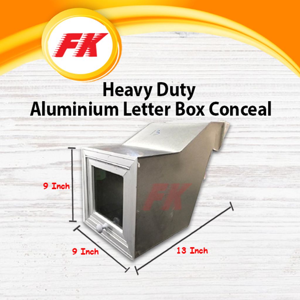 45.1 Heavy Duty Aluminum Letter Box Conceal_1