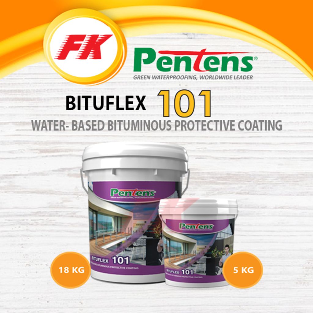 57.1 PENTENS BITUFLEX 101 WATER- BASED BITUMINOUS PROTECTIVE COATING