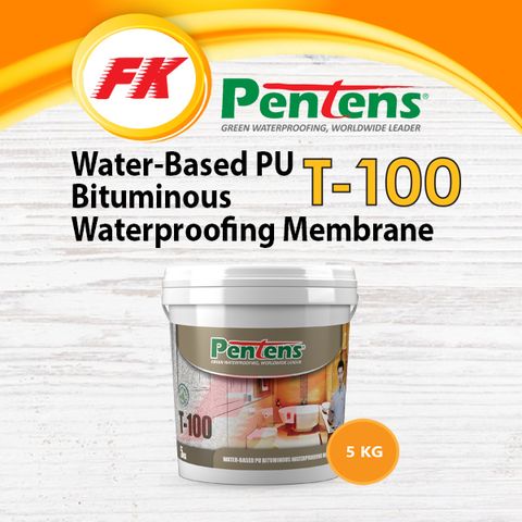 56.1 5KG T-100 Water-Based PU Bituminous Waterproofing Membrane