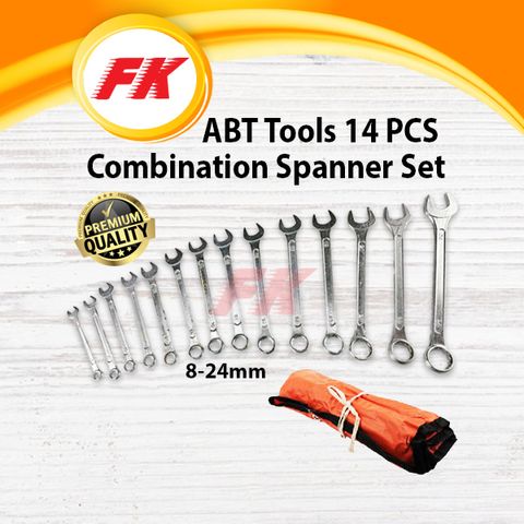 75.1 ABT Tools 14 PCS Combination Spanner Set 8-24mm_2
