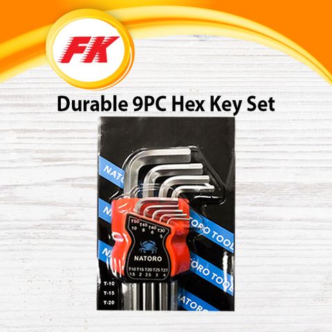 5.1 Durable 9PC Hex Key Set_1