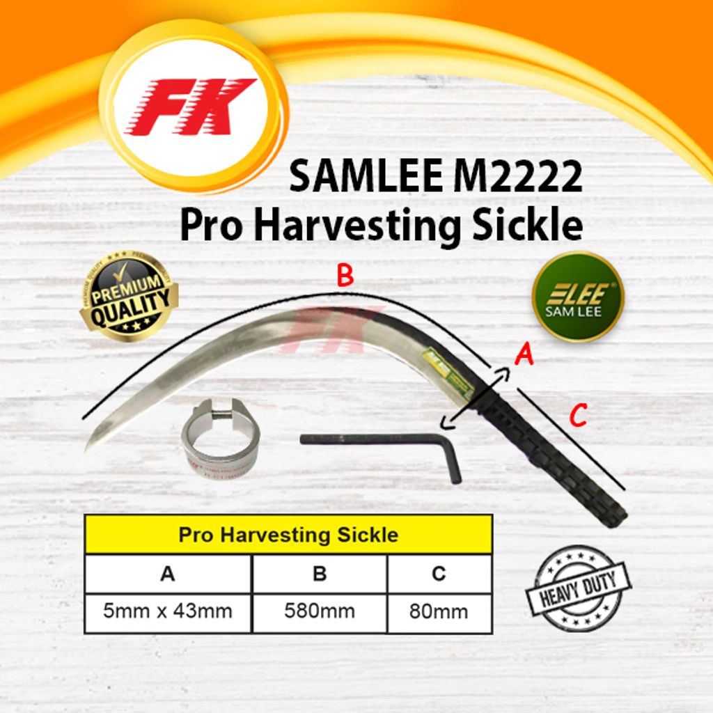 10.1 SAMLEE M2222 Pro Harvesting_Sickle