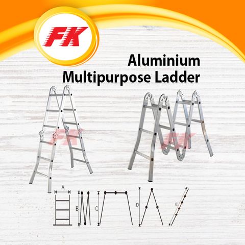 18.1 Aluminium Multipurpose Ladder_2