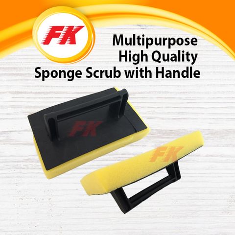 23.1 Multipurpose High Quality Sponge Scrub with Handle_2