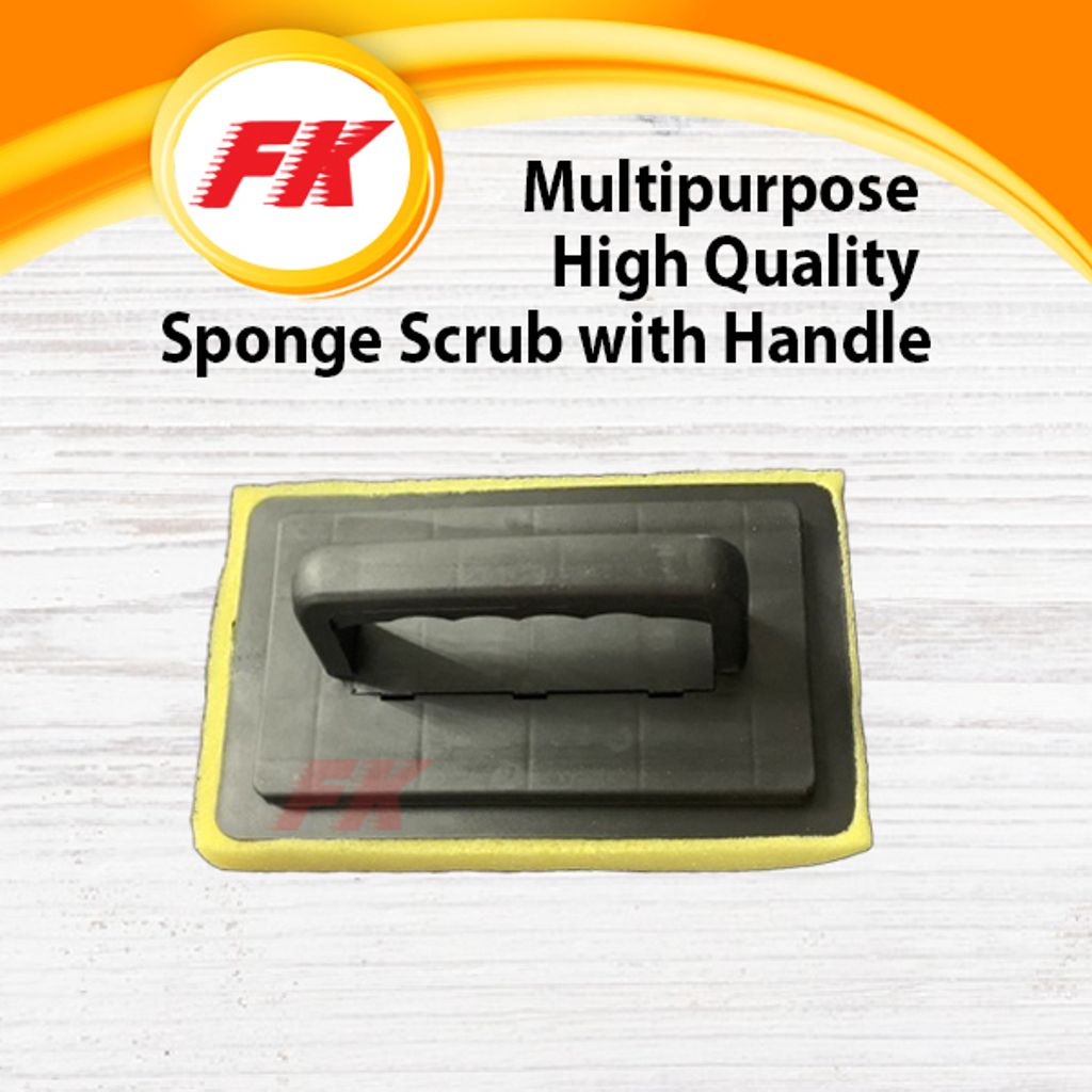 23.1 Multipurpose High Quality Sponge Scrub with Handle_4
