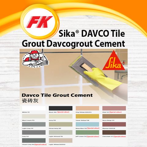 11.1 Sika® DAVCO Tile Grout Davcogrout Cement_1