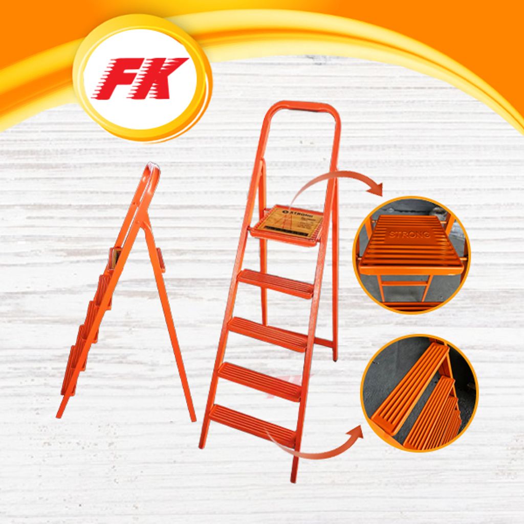 STRONG Heavy Duty Steel Ladder_3