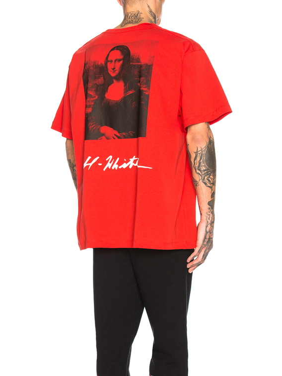 Off-White Red Mona lisa Tee – UFCO MY