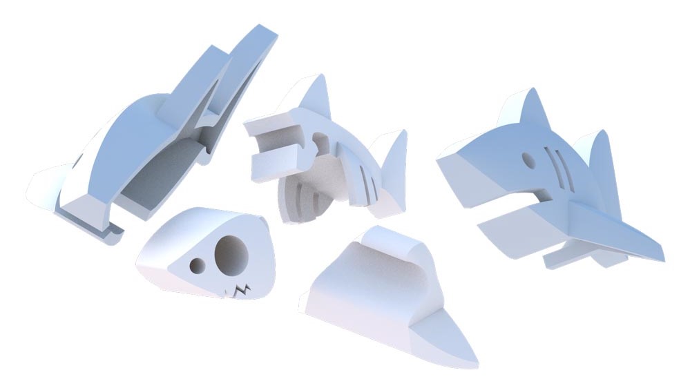 HALFTOYS哈福玩具3D海洋系列 大白鯊WHITE SHARK_1.jpg