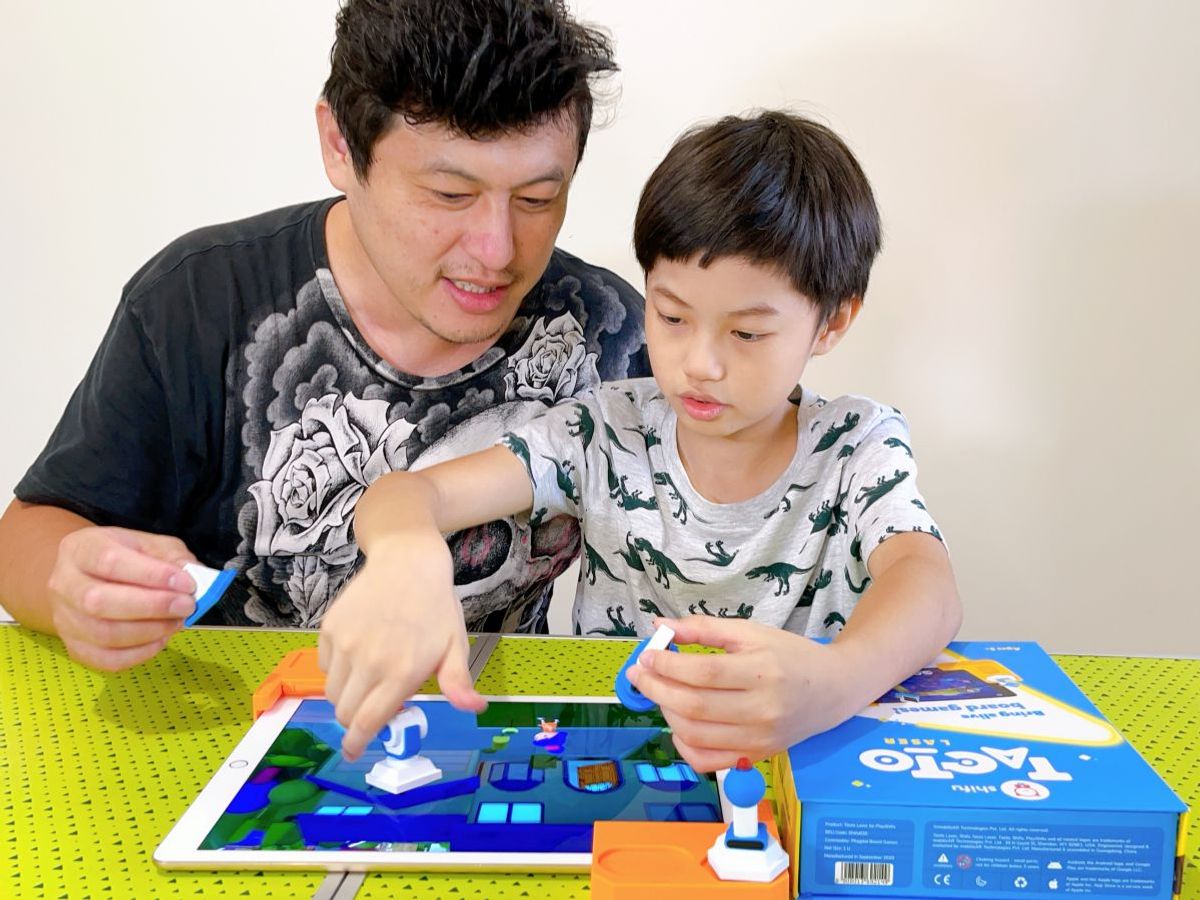 Youtuber開箱|TACTO數位親子桌遊|Steam學習桌遊、益智遊戲推薦,越來越好玩越玩越聰明