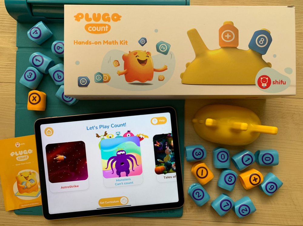 幼兒數學遊戲｜PLUGO互動式益智教具 數學計算款