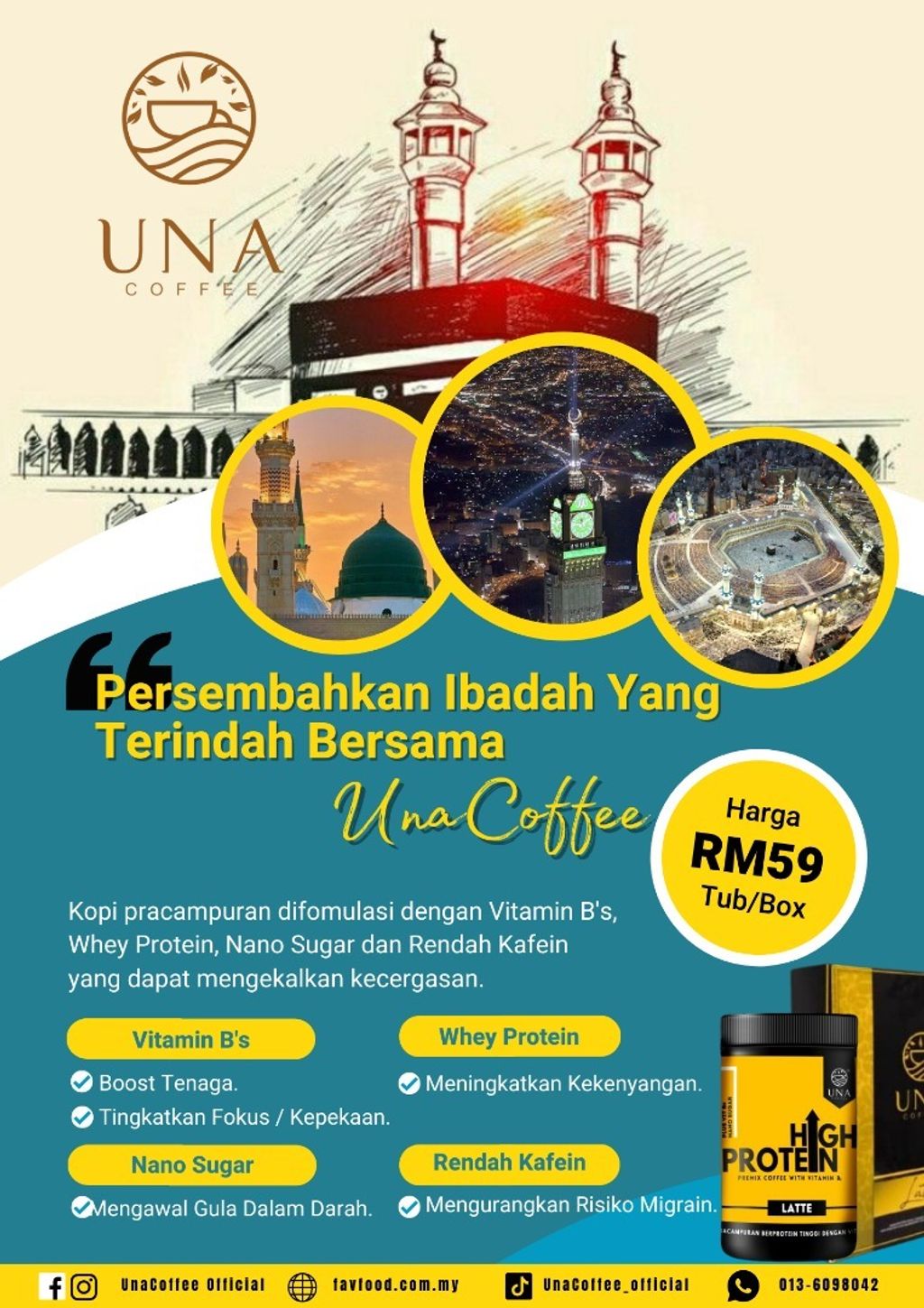 UnaCoffee for Ibadah Umrah dan Haji (1)