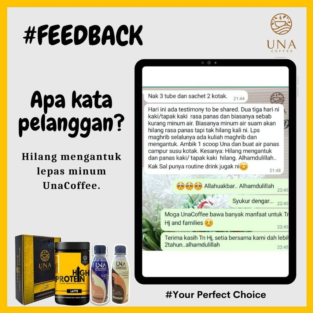 6 - Feedback UnaCoffee