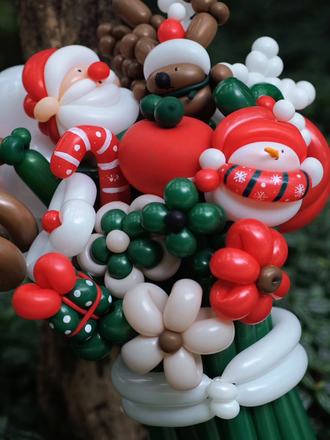 歡樂聖誕氣球花束