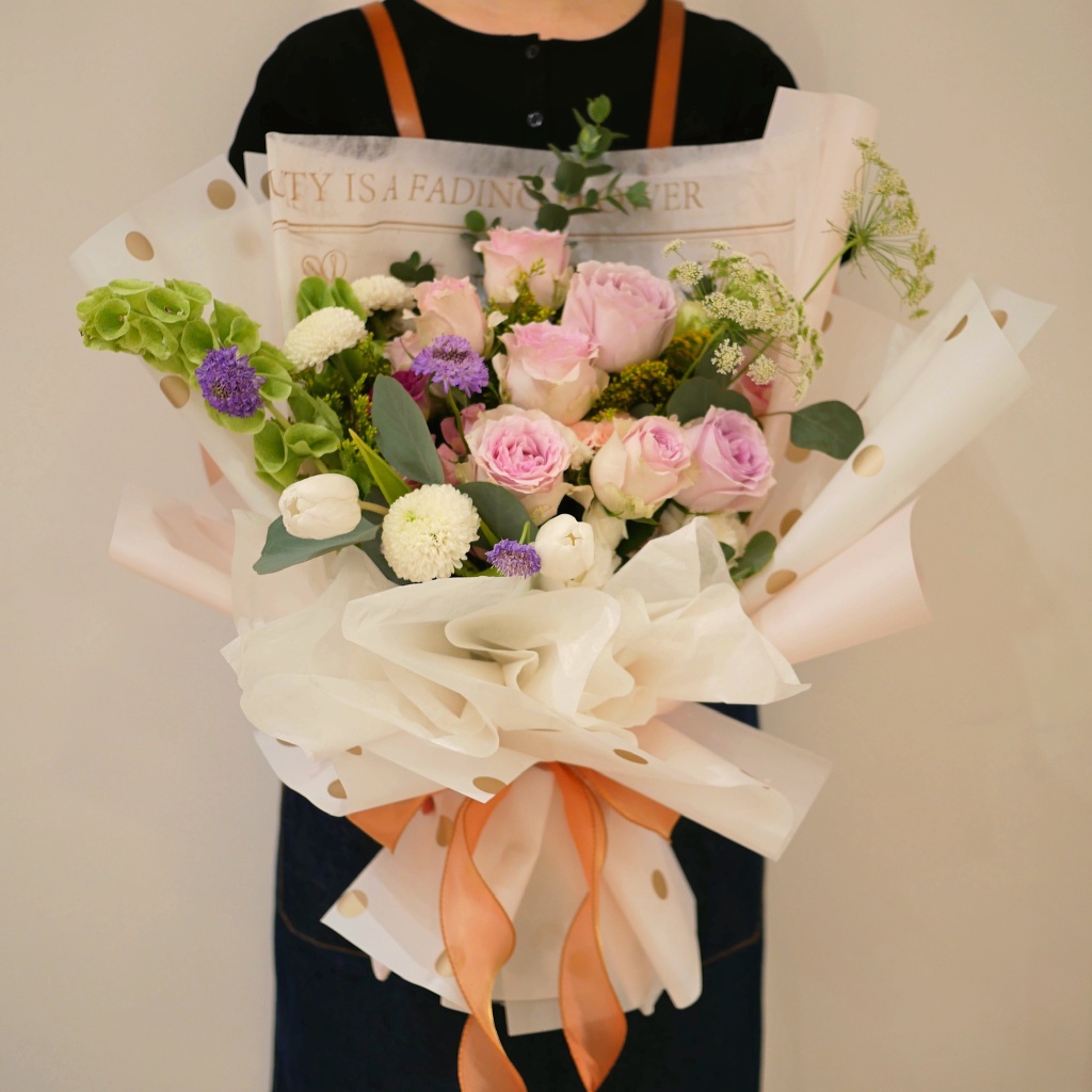 鮮花花束 我愛妳 Izola Flower 伊左拉花植工作室