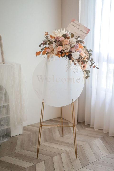 高雄花店_左營花店_代客送花_開幕花理_開幕迎賓牌_永生花 (2)