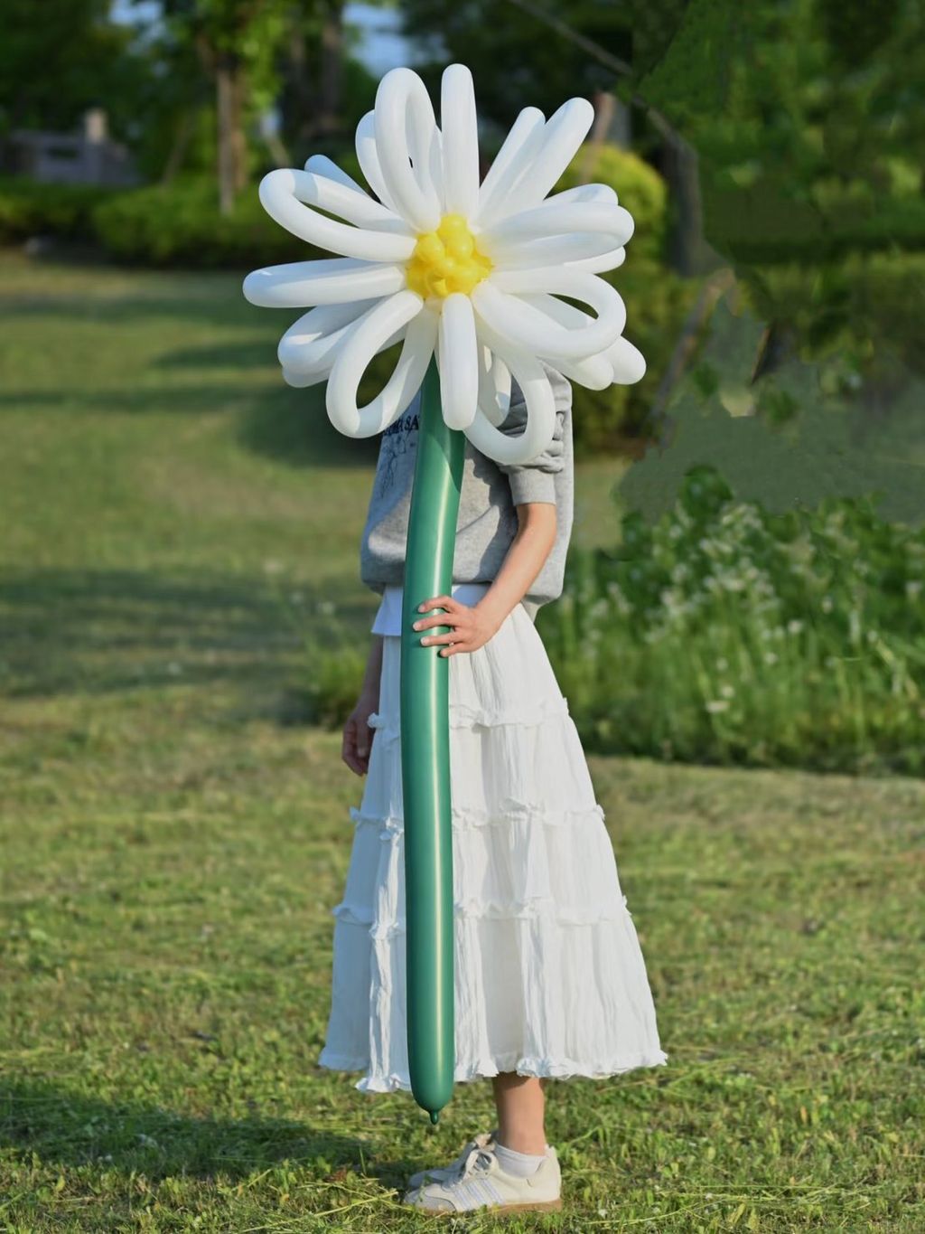 大雛菊情人氣球花束