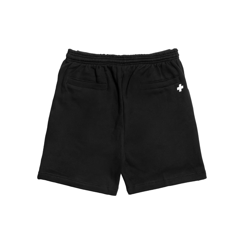 Tunnel Vision Shorts (Black) – One Plus Two