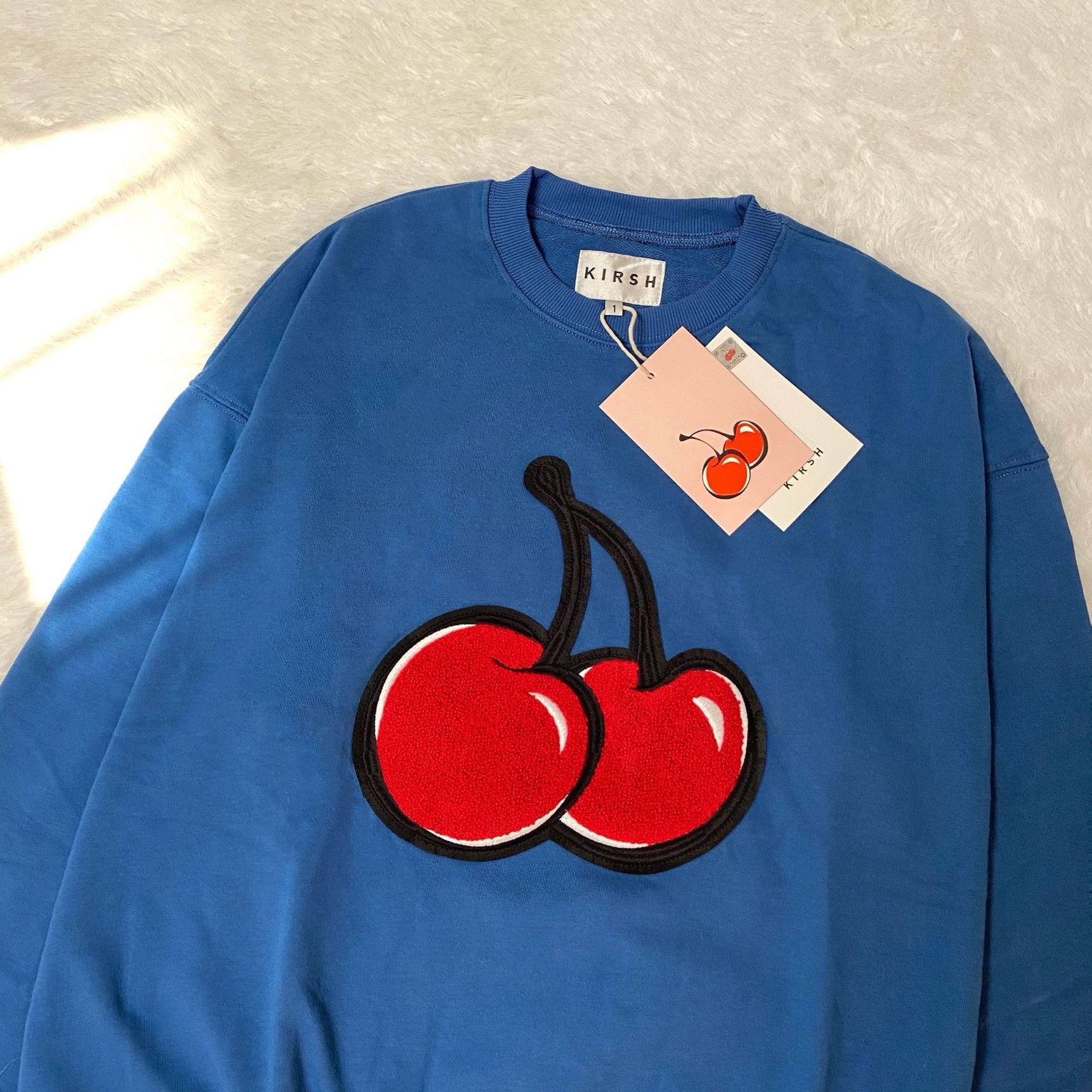big cherry sweatshirt