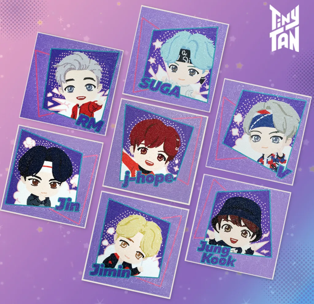 Bts Tiny Tan Cubic Painting Magic Door Series Kpop2u Unnie Bts Tiny Tan Cubic Painting Magic Door Series Kpop2u Unnie