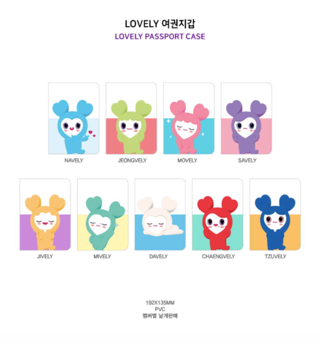 Twice 19 Twicelights Lovely Passport Case Kpop2u Unnie