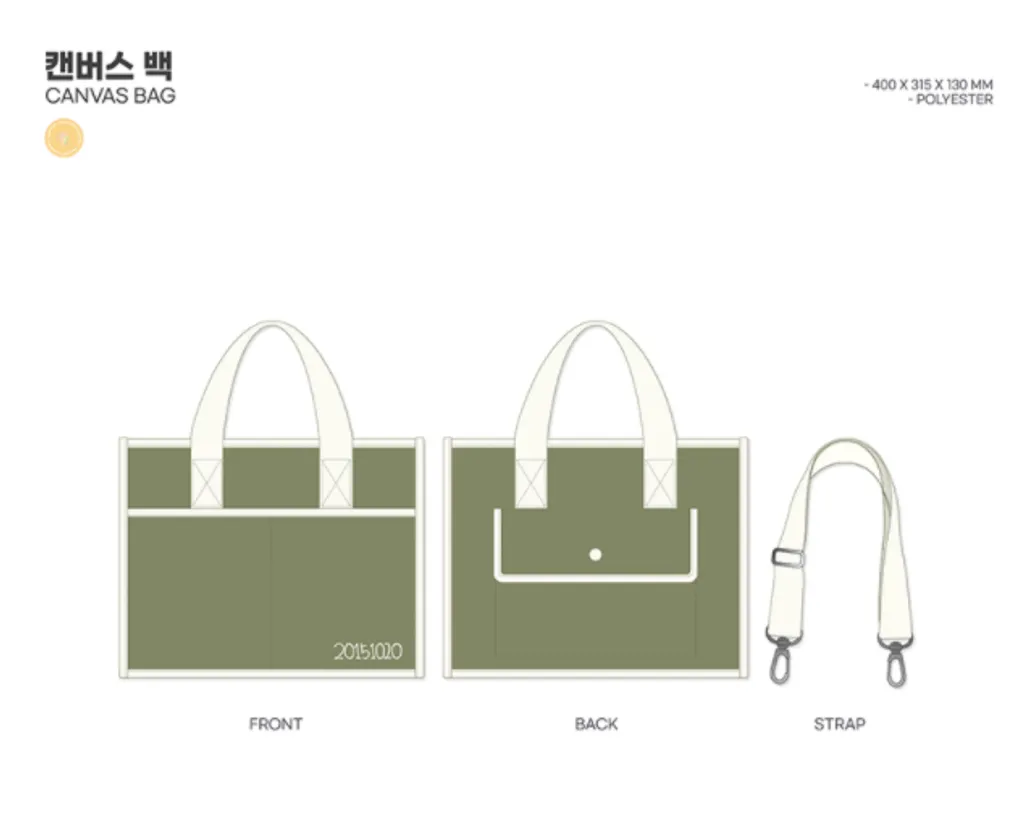 Twice University Fashion Club Canvas Bag Kpop2u Unnie