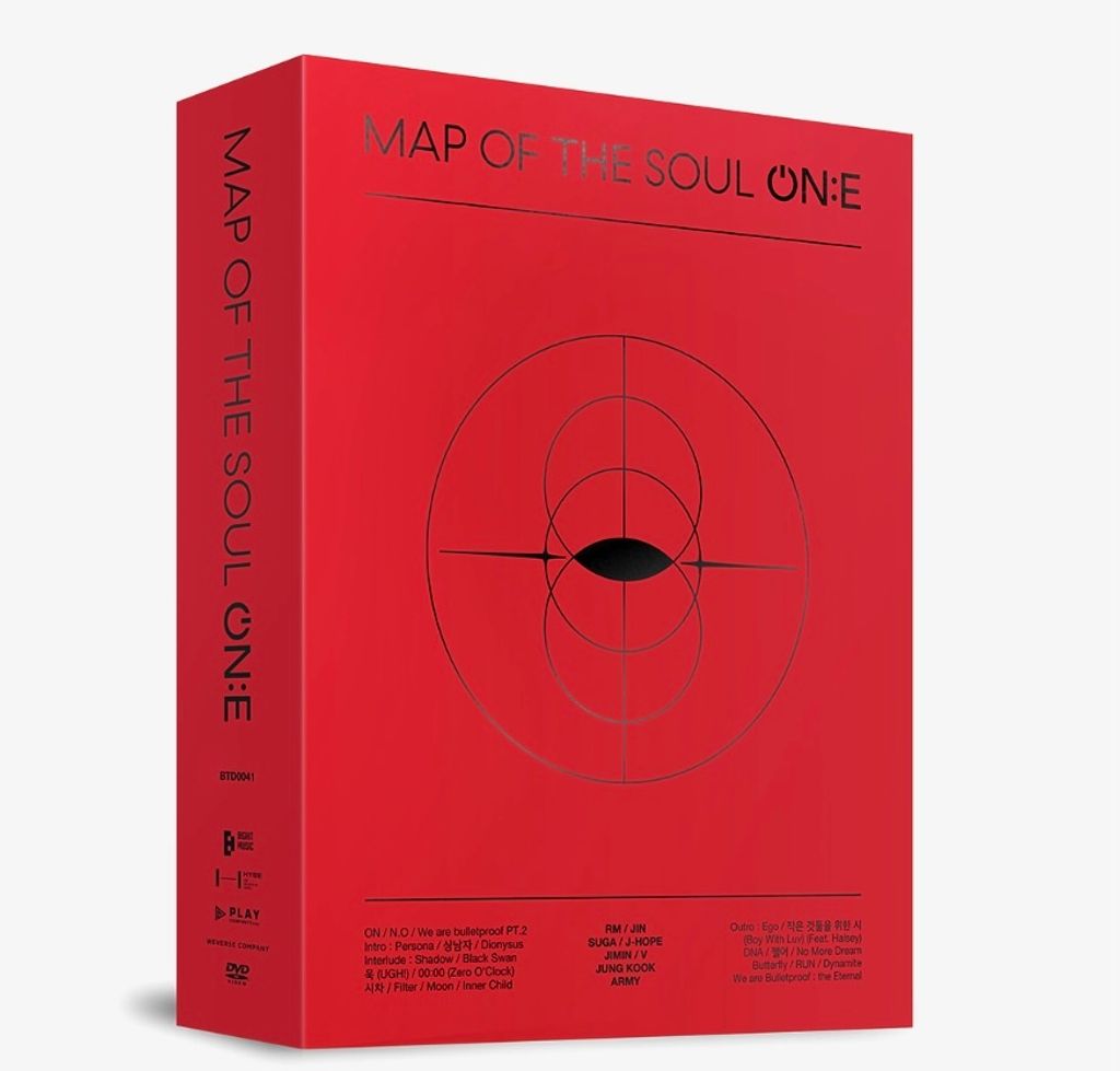 Bts Map Of The Soul On E Dvd Kpop2u Unnie
