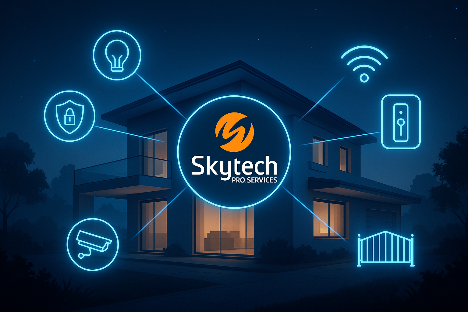 skytech pro services solution icons