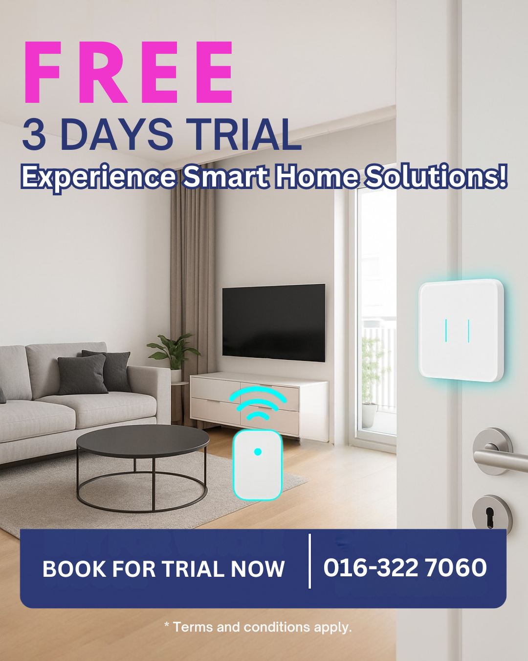 FREE 3 DAYS TRIAL Experience Smart Home Solutions! (1)