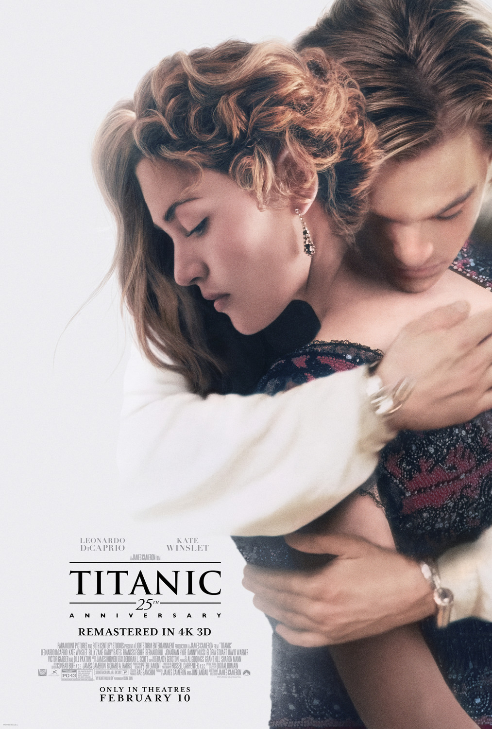 《鐵達尼號》Titanic (1997)，美國原版雙面海報(25周年A款)，尺寸：27 x 40 吋（68.58 X 101.6 公分高），價格是0000元(無框)。---