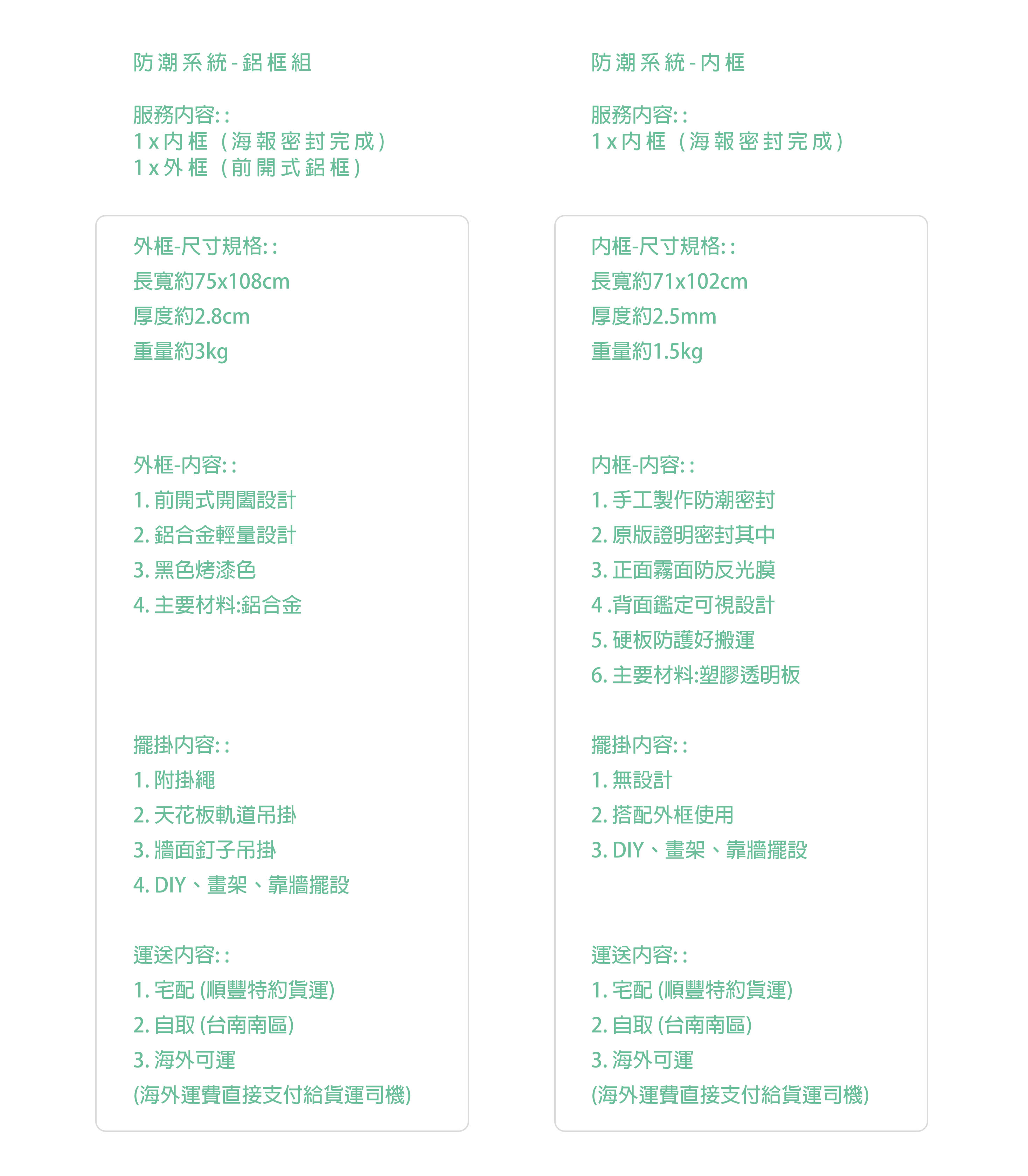 3-2  防潮系統框-設計內容