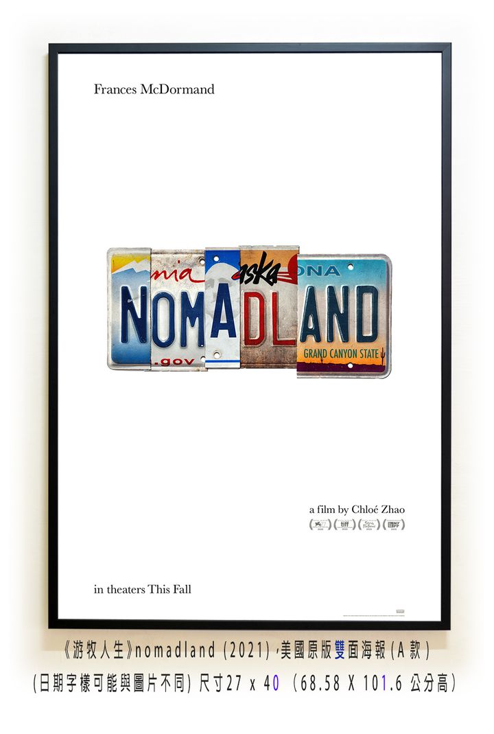 《游牧人生》nomadland (2021)，美國原版雙面海報(A款)空.jpg