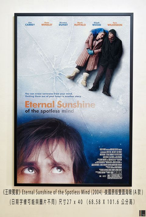 《王牌冤家》 Eternal Sunshine of the Spotless Mind (2004)，美國原版雙面海報(A款)空.jpg