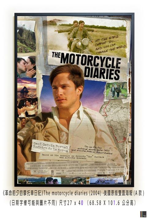 《革命前夕的摩托車日記》The motorcycle diaries (2004)，美國原版雙面海報(A款)空.jpg