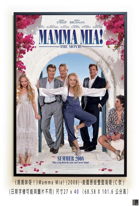 《媽媽咪呀！》Mamma Mia! (2008)，美國原版雙面海報(C款)空.jpg