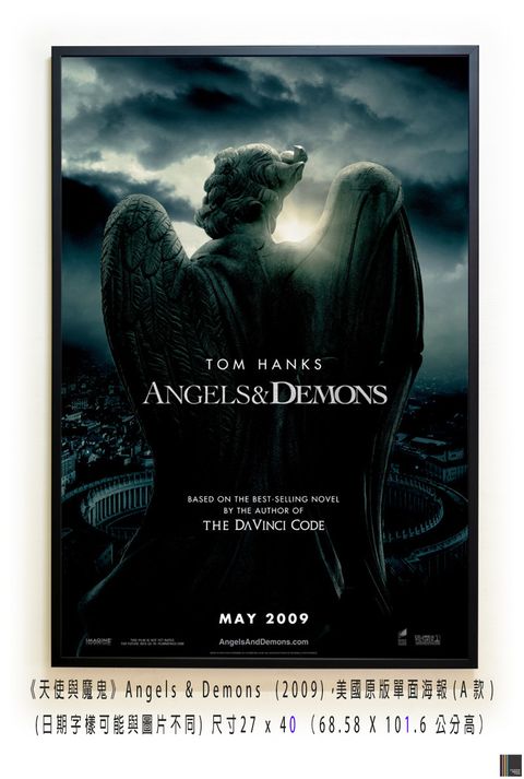 《天使與魔鬼》 Angels & Demons  (2009)，美國原版單面海報(A款)空.jpg