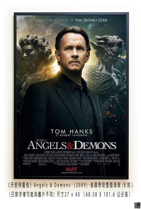 《天使與魔鬼》 Angels & Demons  (2009)，美國原版雙面海報(B款)空.jpg