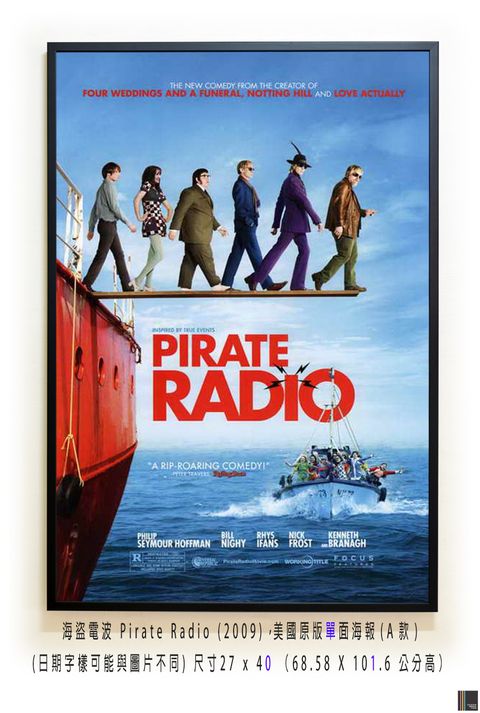 海盜電波 Pirate Radio (2009)，美國原版單面海報(A款)空.jpg