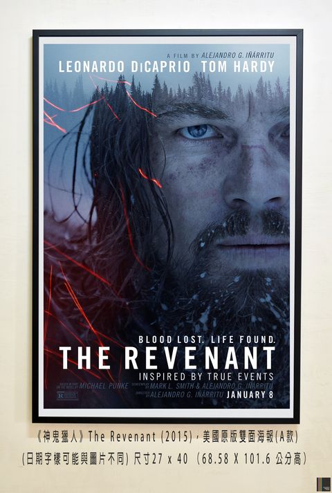 《神鬼獵人》The Revenant (2015)，美國原版雙面海報(A款)空.jpg