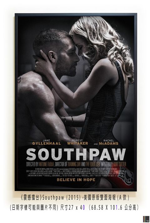 《震撼擂台》Southpaw (2015)，美國原版雙面海報(A款)空.jpg