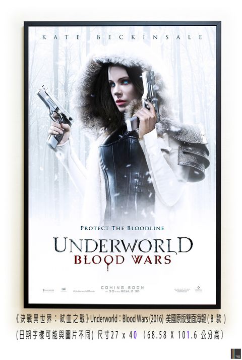 《決戰異世界：弒血之戰》Underworld：Blood Wars (2016)，美國原版雙面海報(B款)空.jpg