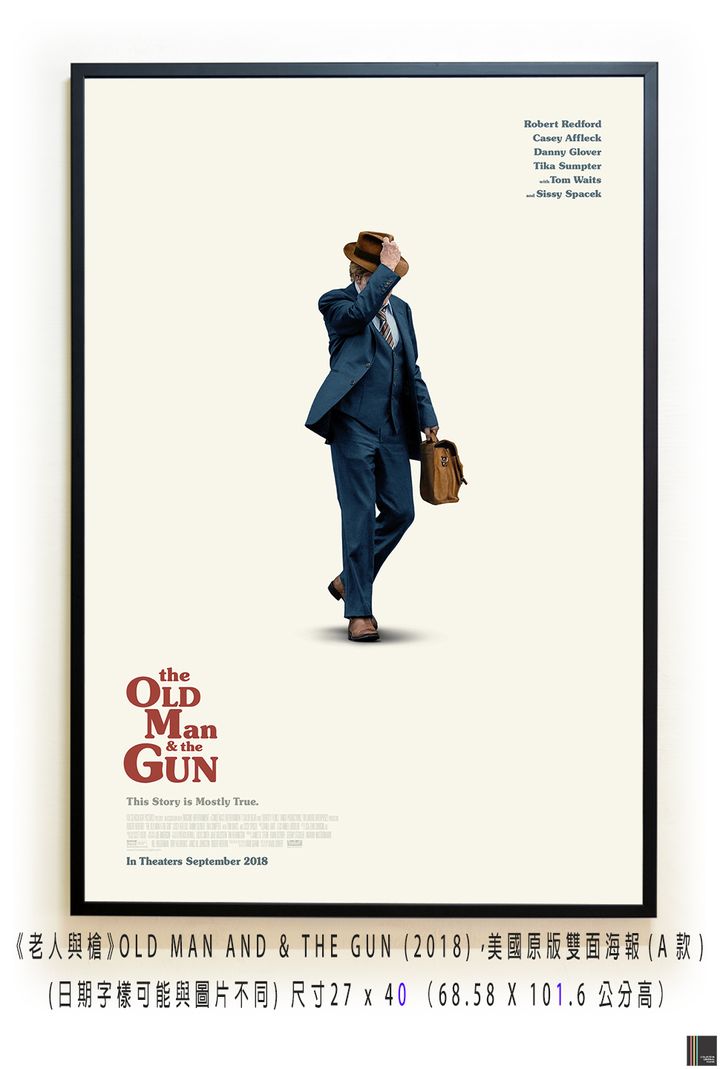 《老人與槍》OLD MAN AND & THE GUN (2018)，美國原版雙面海報(A款)空.jpg