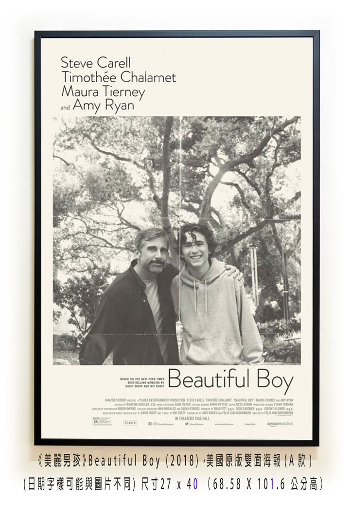 《美麗男孩》Beautiful Boy (2018)，美國原版雙面海報(A款)空.jpg
