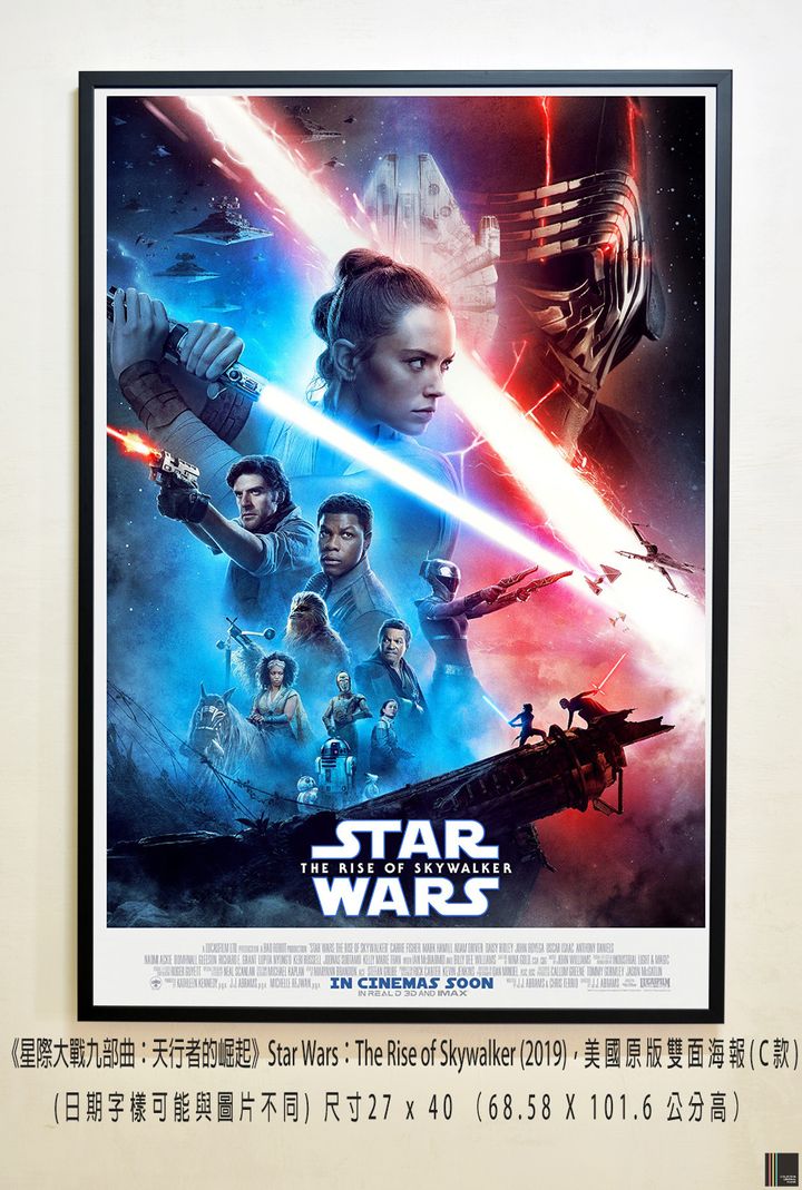 《星際大戰九部曲：天行者的崛起》Star Wars：The Rise of Skywalker (2019)，美國原版雙面海報(C款)空.jpg