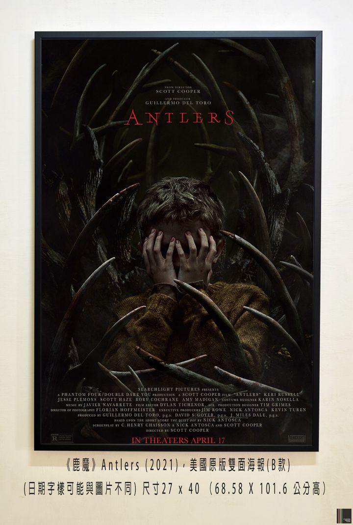 《鹿魔》Antlers (2021)，美國原版雙面海報(B款)空.jpg