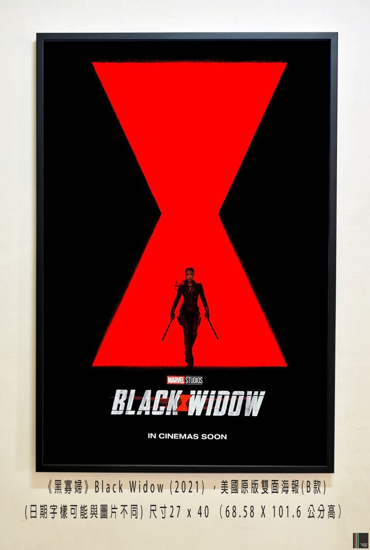 《黑寡婦》Black Widow (2021)，美國原版雙面海報(B款)空.jpg