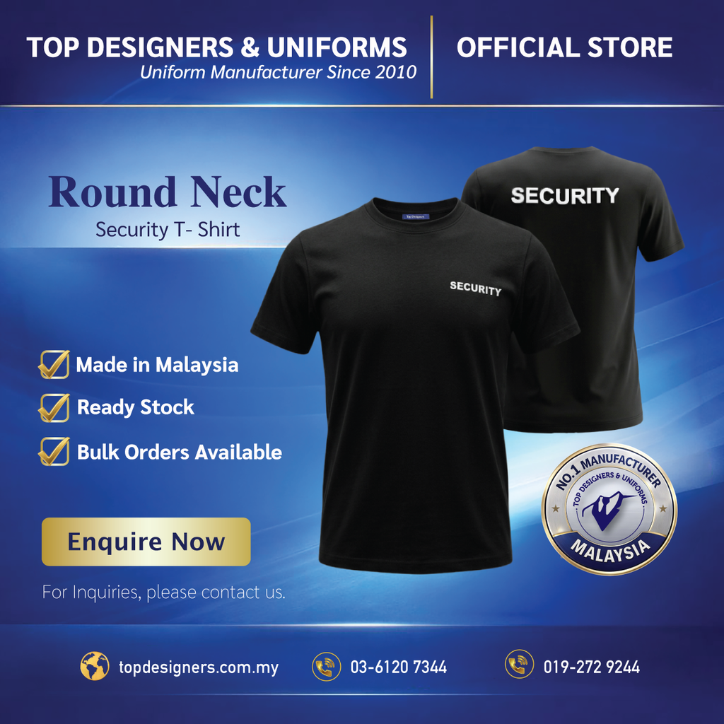 Black-Security-Round-Neck
