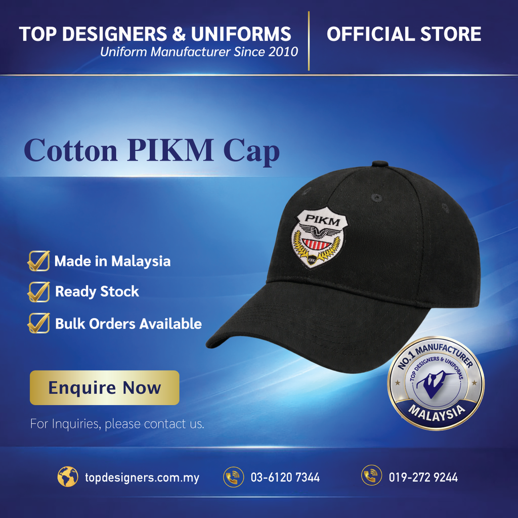 Black-Cotton-PIKM-Cap